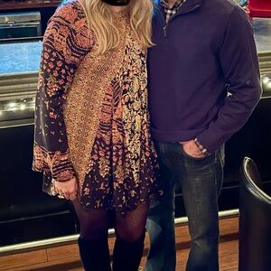 Free People Boho Floral Dress